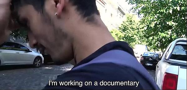  LatinLeche - Sweet latin guy on the street tricked into fucking raw on camera